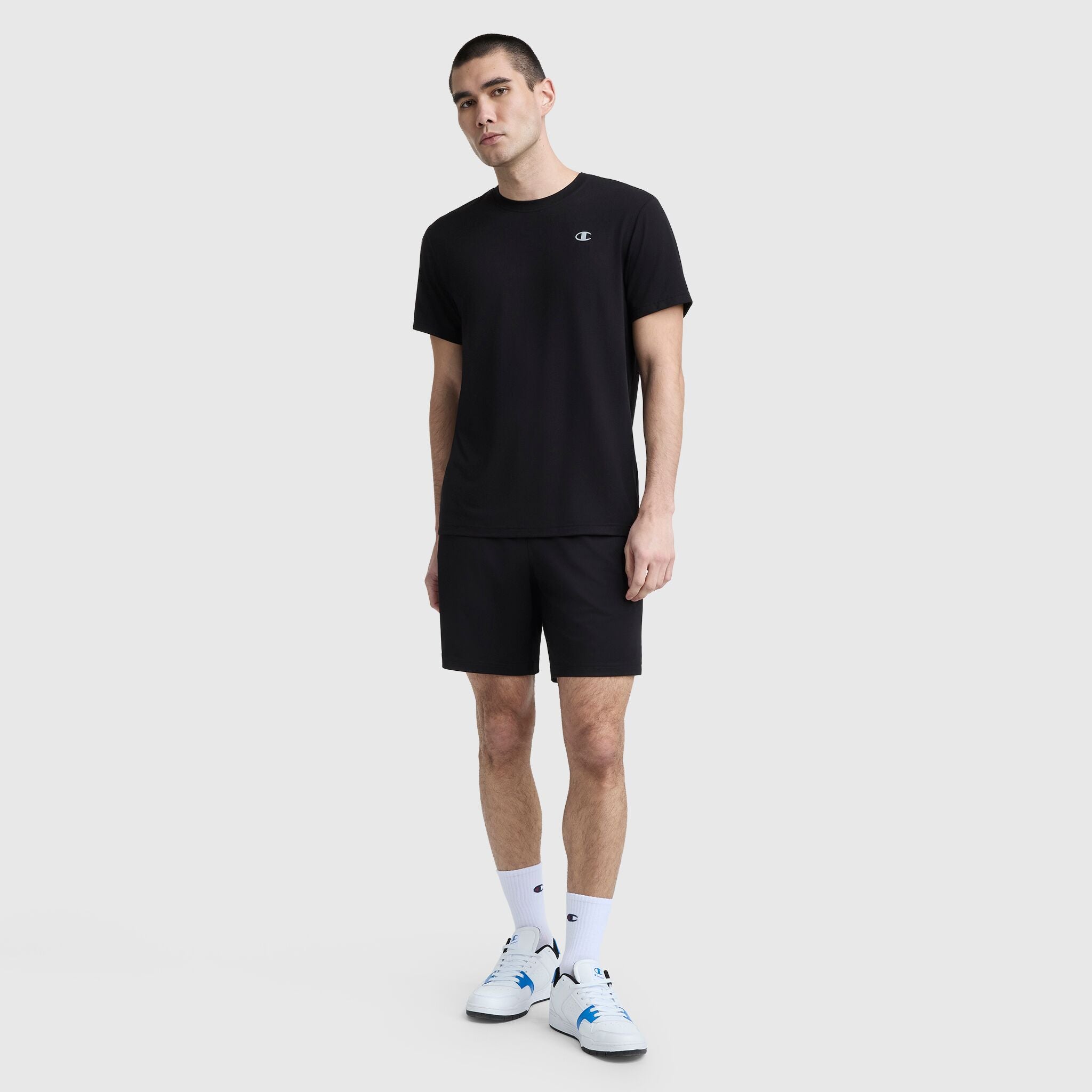 Sport Crewneck T-Shirt. Script Logo - Image 5