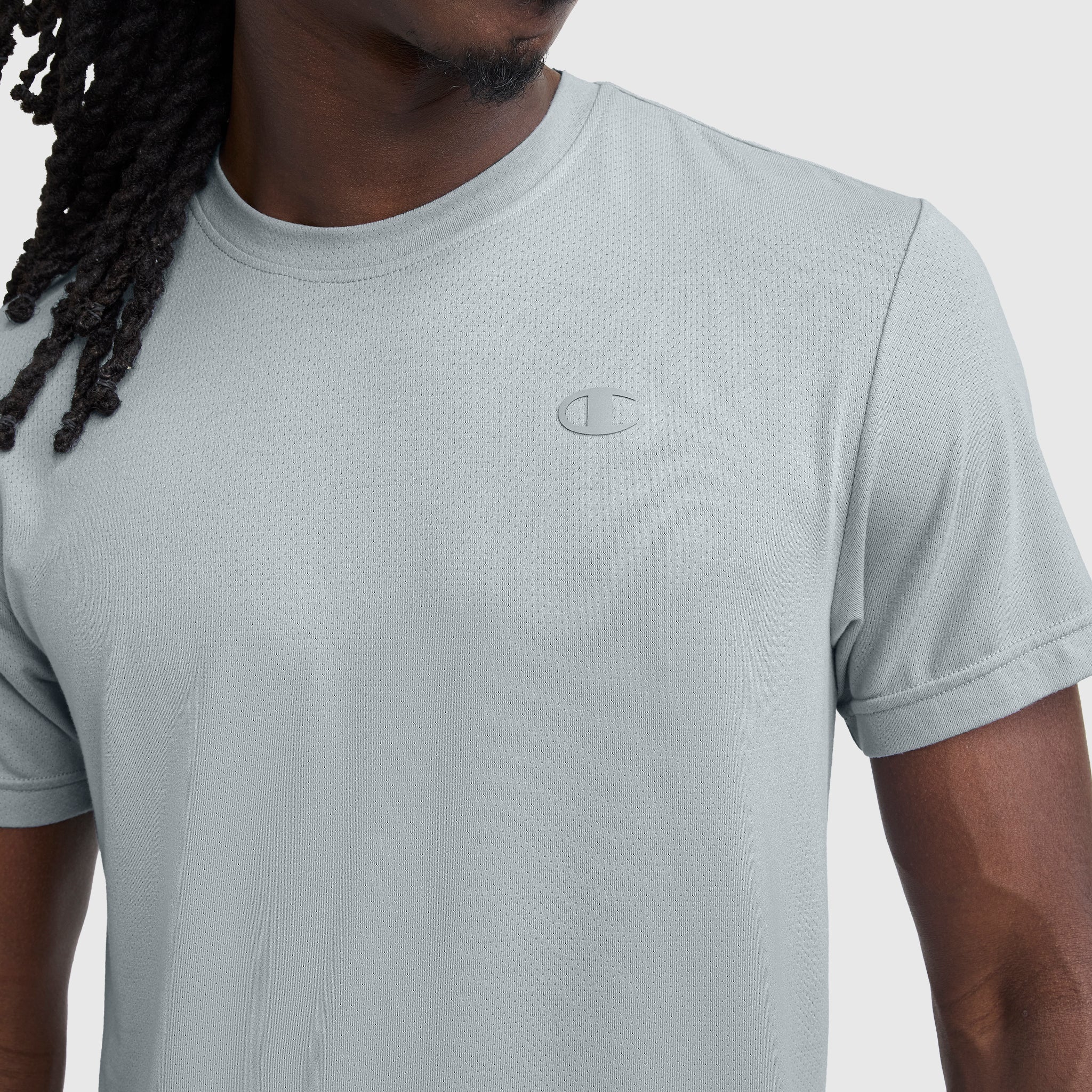 Sport Crewneck T-Shirt. Script Logo - Image 4
