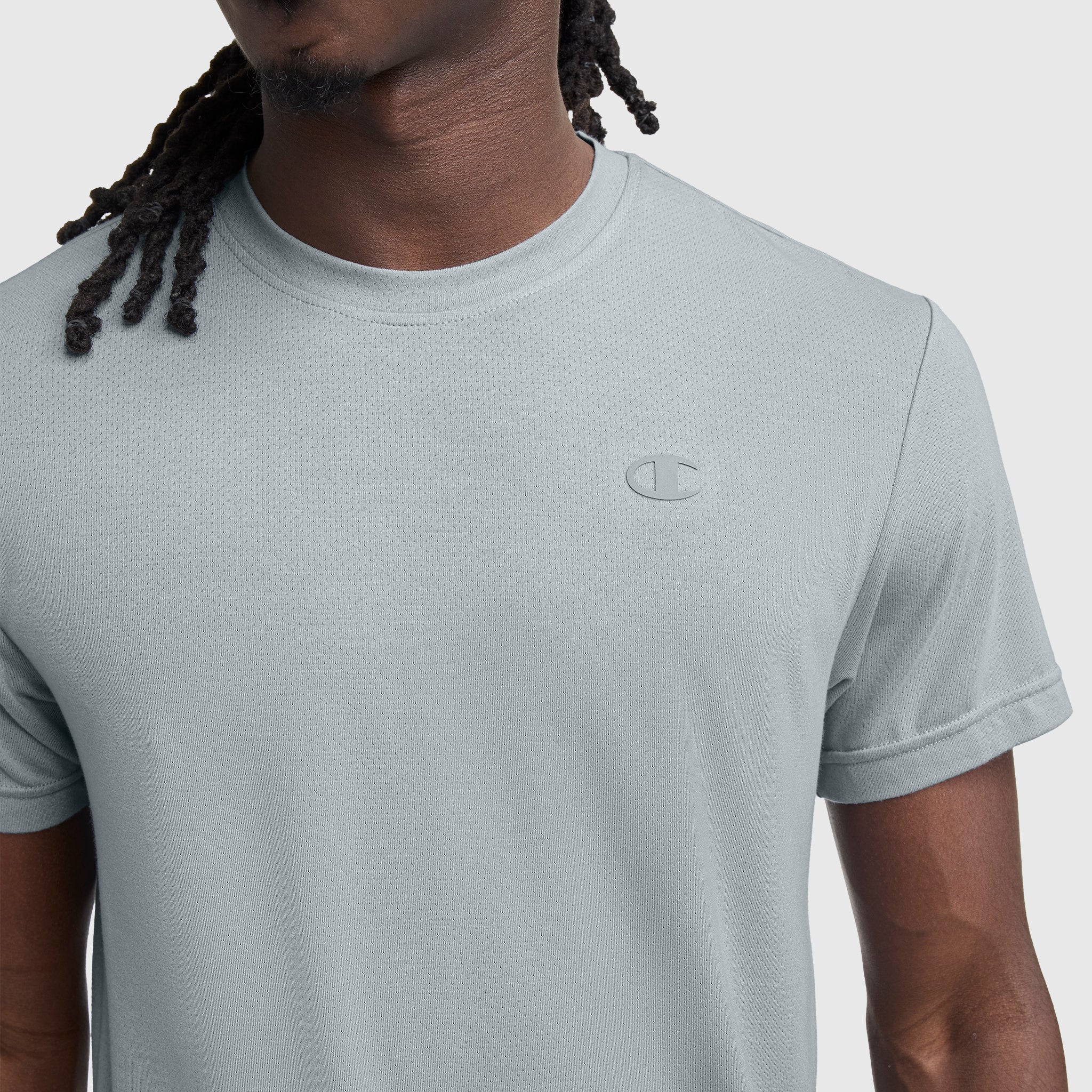 Sport Crewneck T-Shirt. Script Logo - Image 5