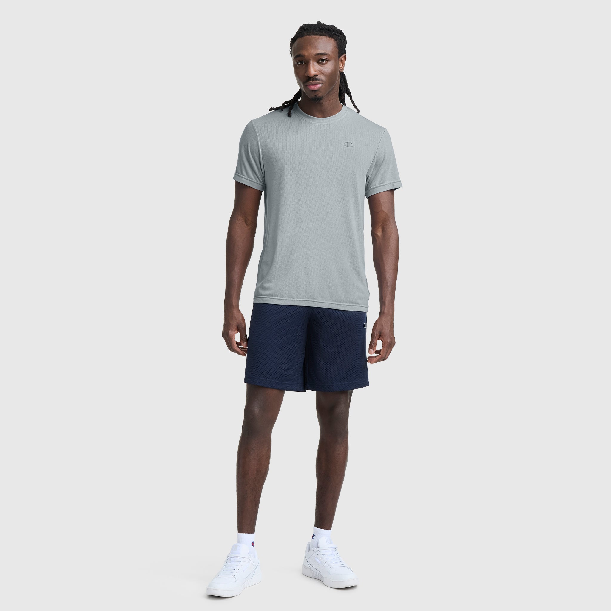 Sport Crewneck T-Shirt. Script Logo - Image 6
