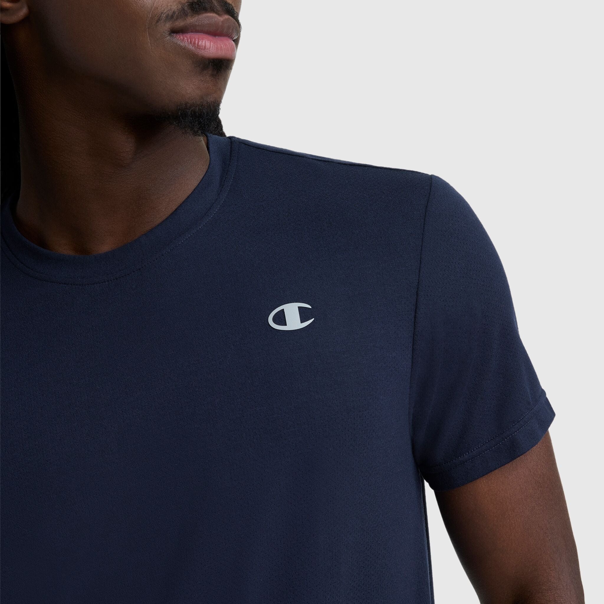 Sport Crewneck T-Shirt. Script Logo - Image 4