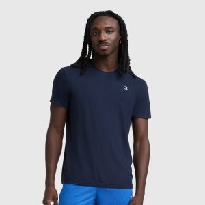 Sport Crewneck T-Shirt. Script Logo