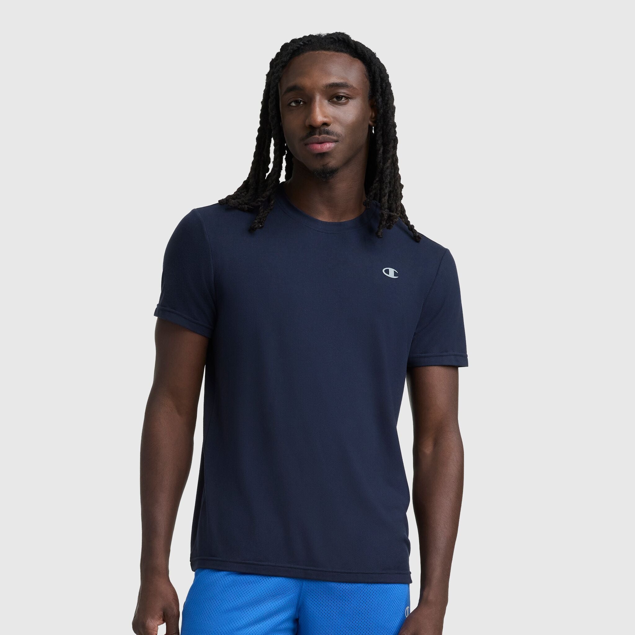 Sport Crewneck T-Shirt. Script Logo