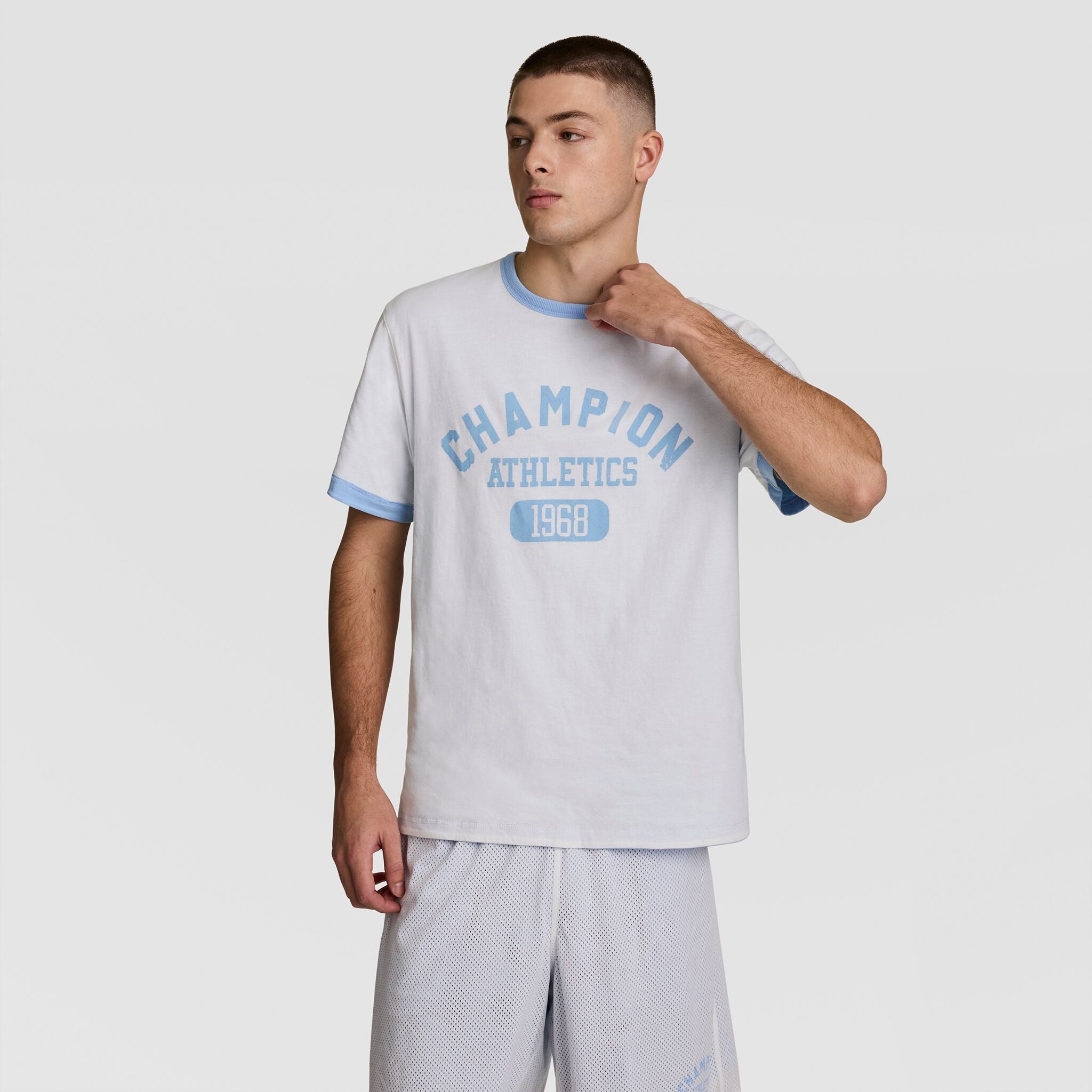 Gridiron Reversible T-Shirt. C Logo - Image 2