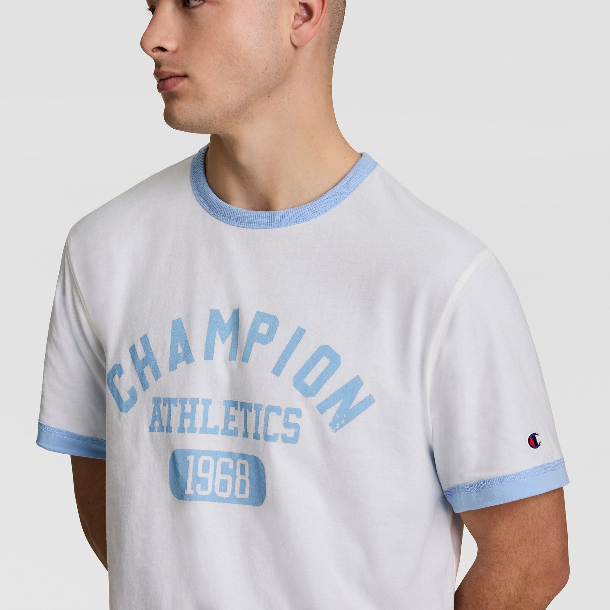 Gridiron Reversible T-Shirt. C Logo - Image 3