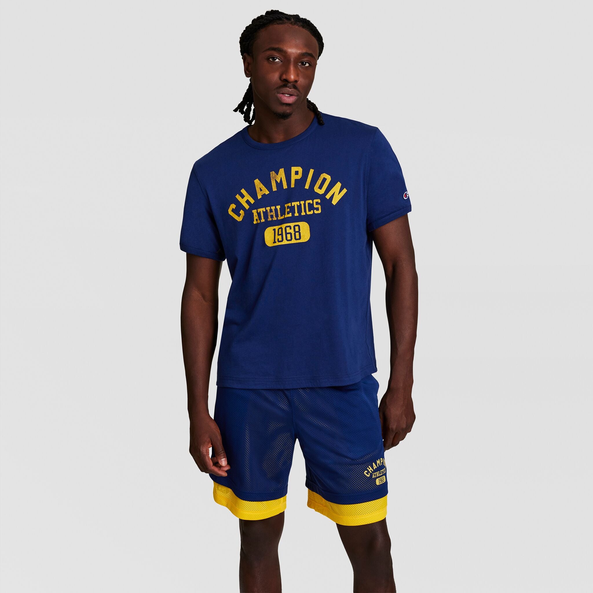 Gridiron Reversible T-Shirt. C Logo