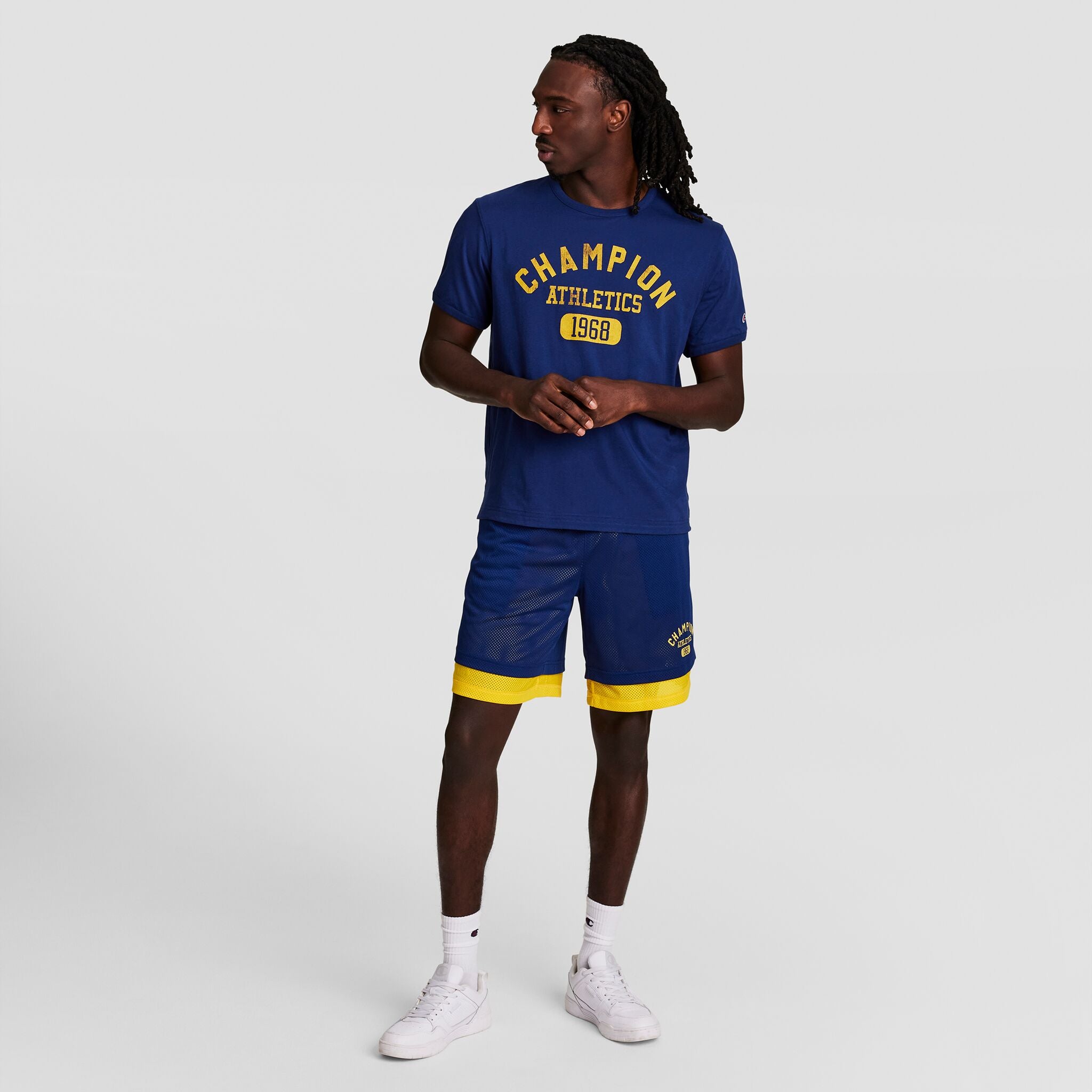 Gridiron Reversible T-Shirt. C Logo - Image 9