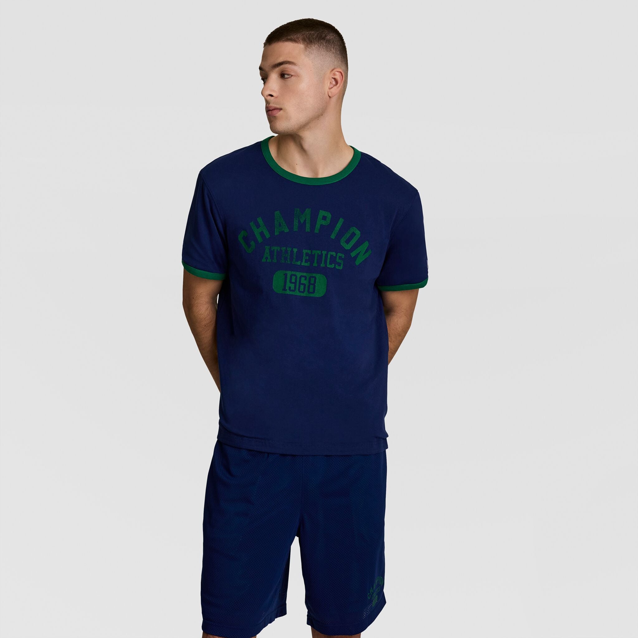 Gridiron Reversible T-Shirt. C Logo - Image 3