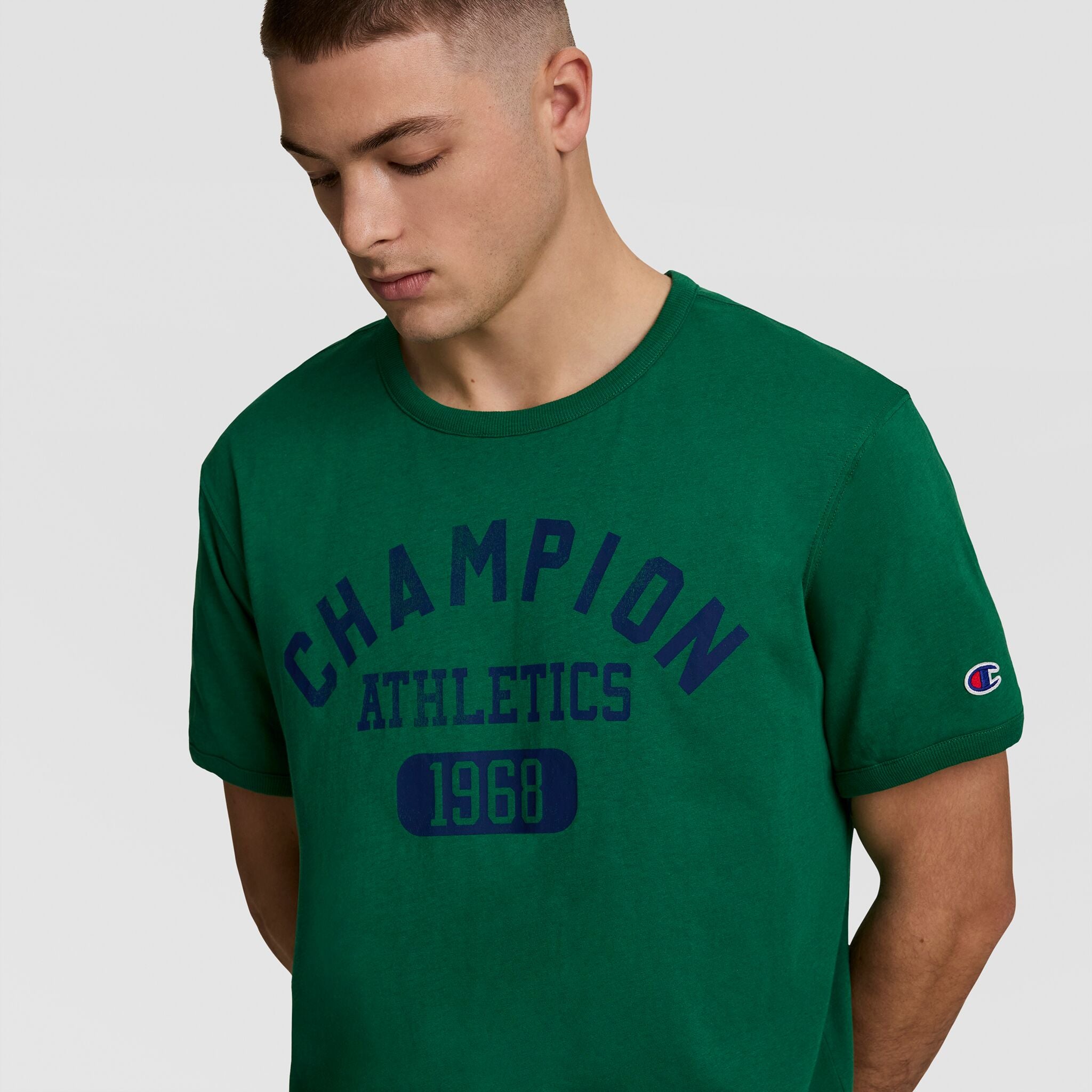 Gridiron Reversible T-Shirt. C Logo - Image 6
