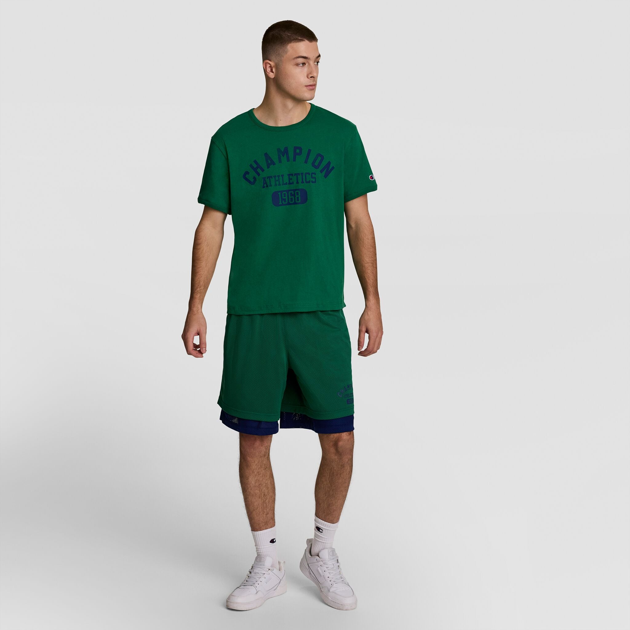 Gridiron Reversible T-Shirt. C Logo - Image 8