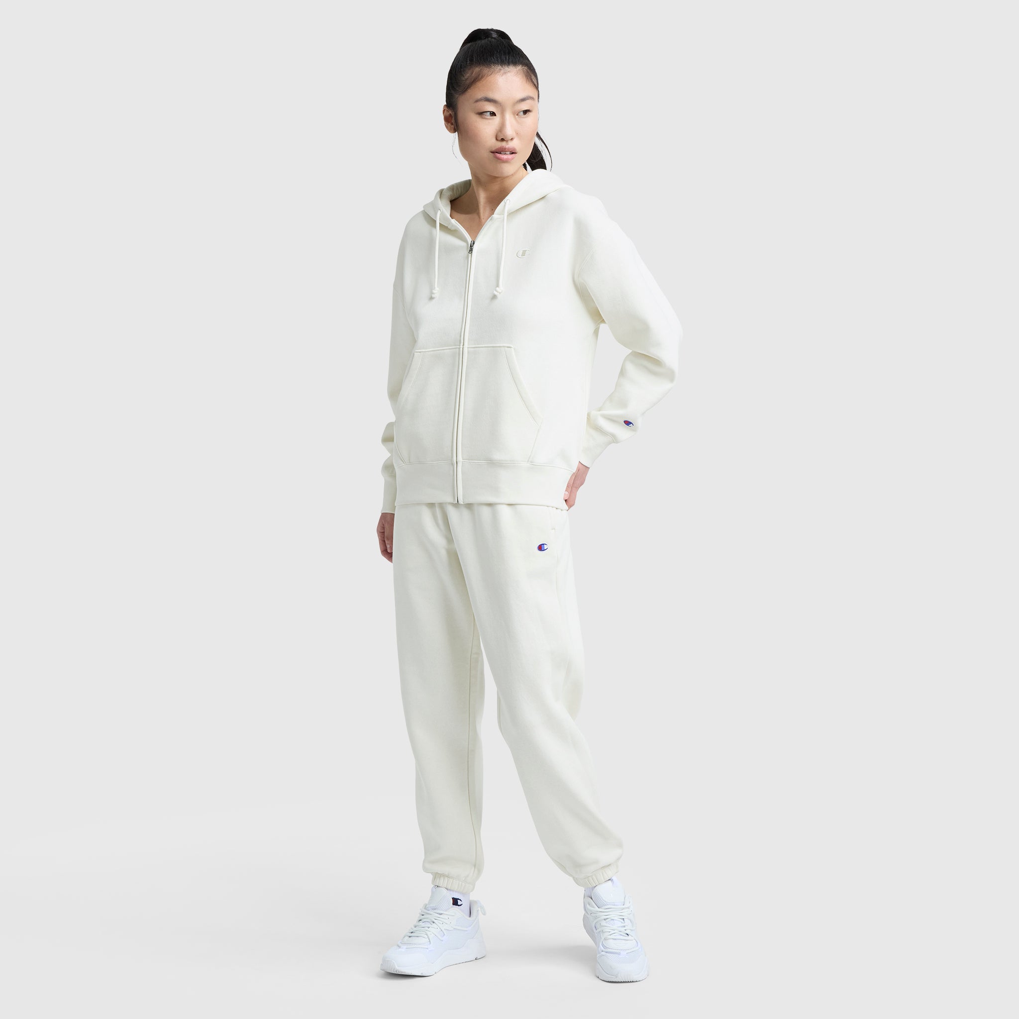 Powerblend Fleece Zip-Up Hoodie. C Logo - Image 6