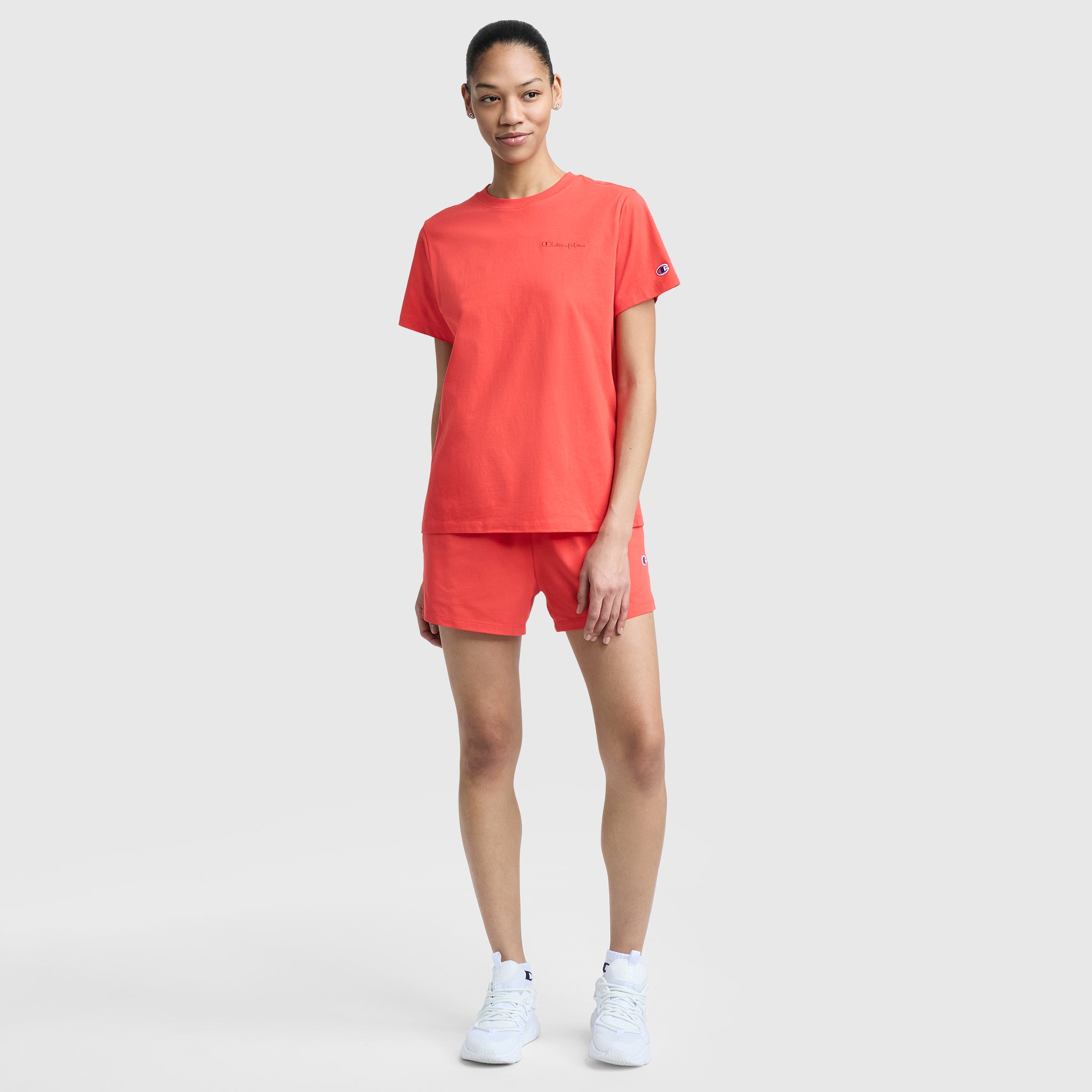 Classic T-Shirt. Tonal Left Chest Script - Image 4