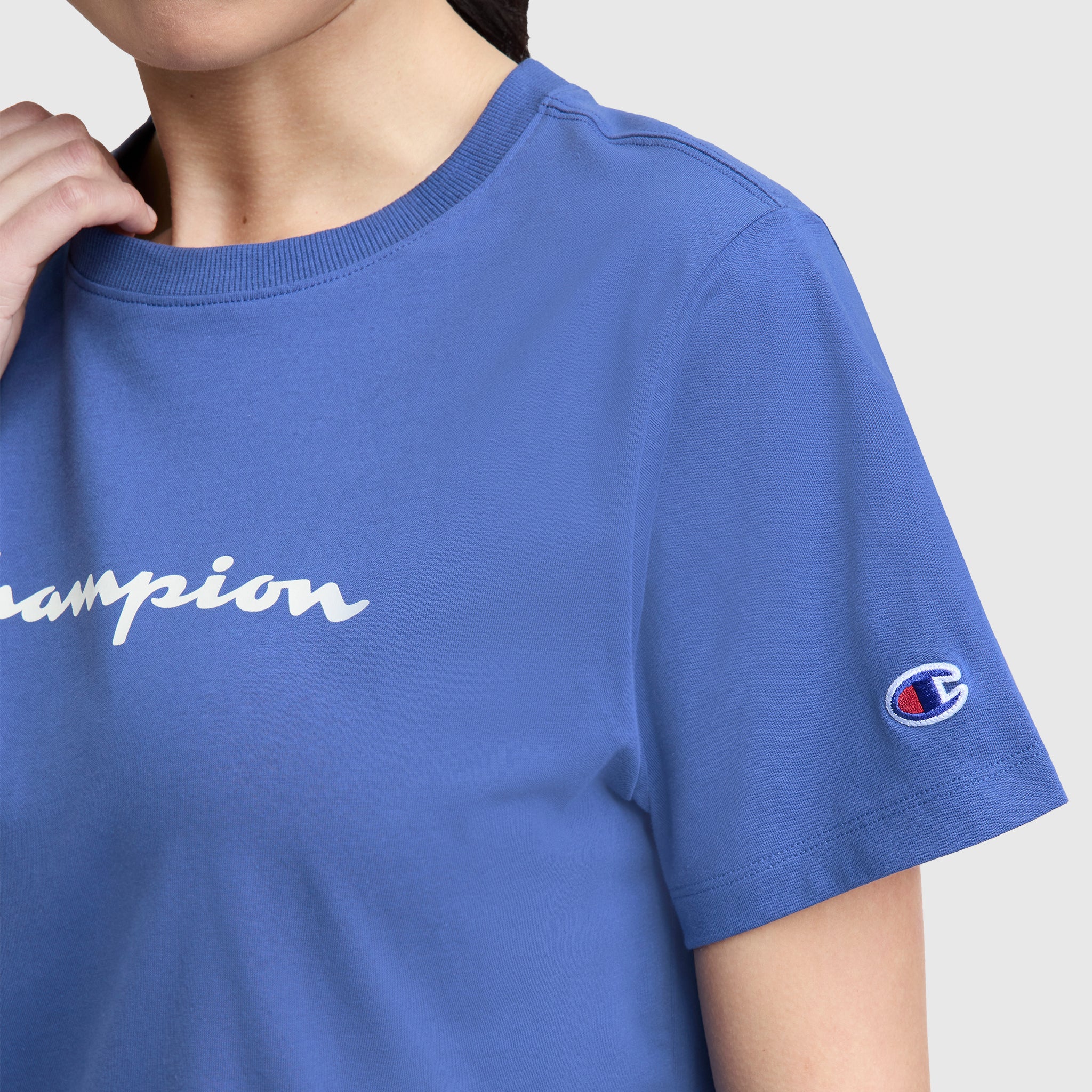 Classic T-Shirt. Script Logo - Image 3