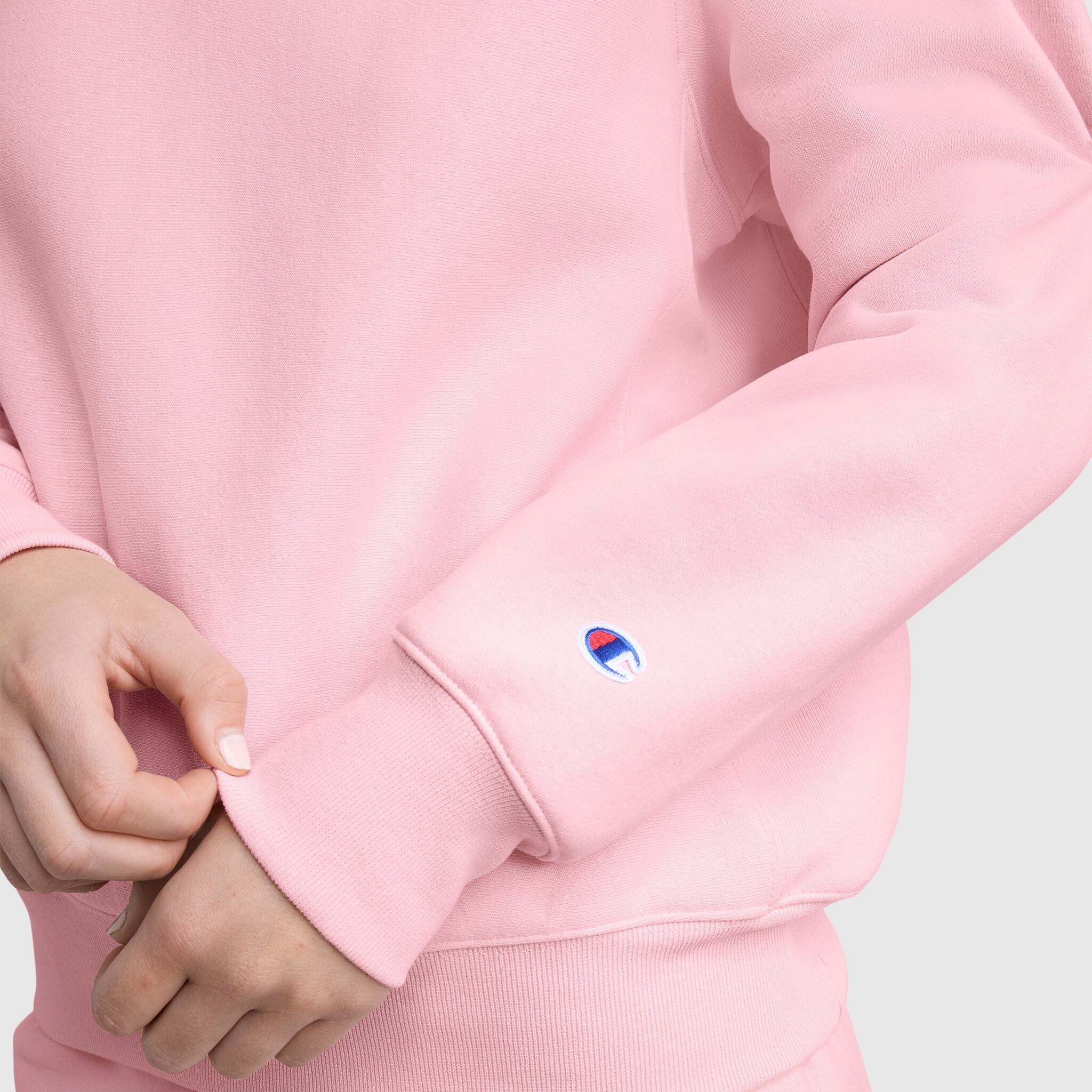 Reverse Weave Crew Neck Sweatshirt - Image 4