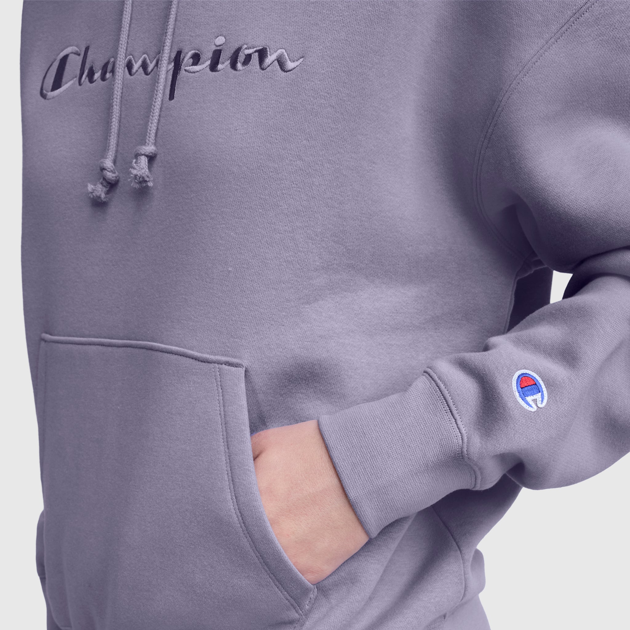 Tonal Script Freshman Powerblend Hoodie - Image 4