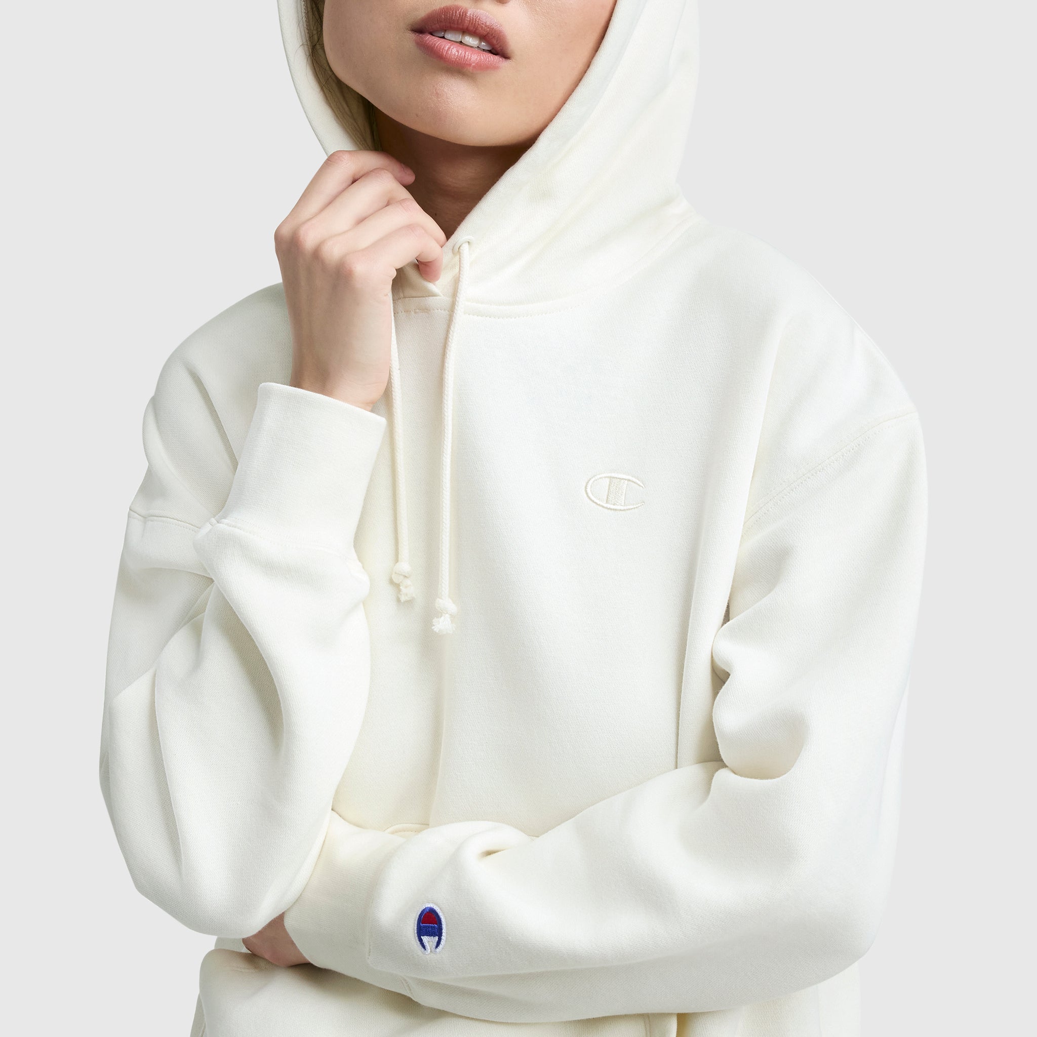 Small C Freshman Powerblend Hoodie - Image 3
