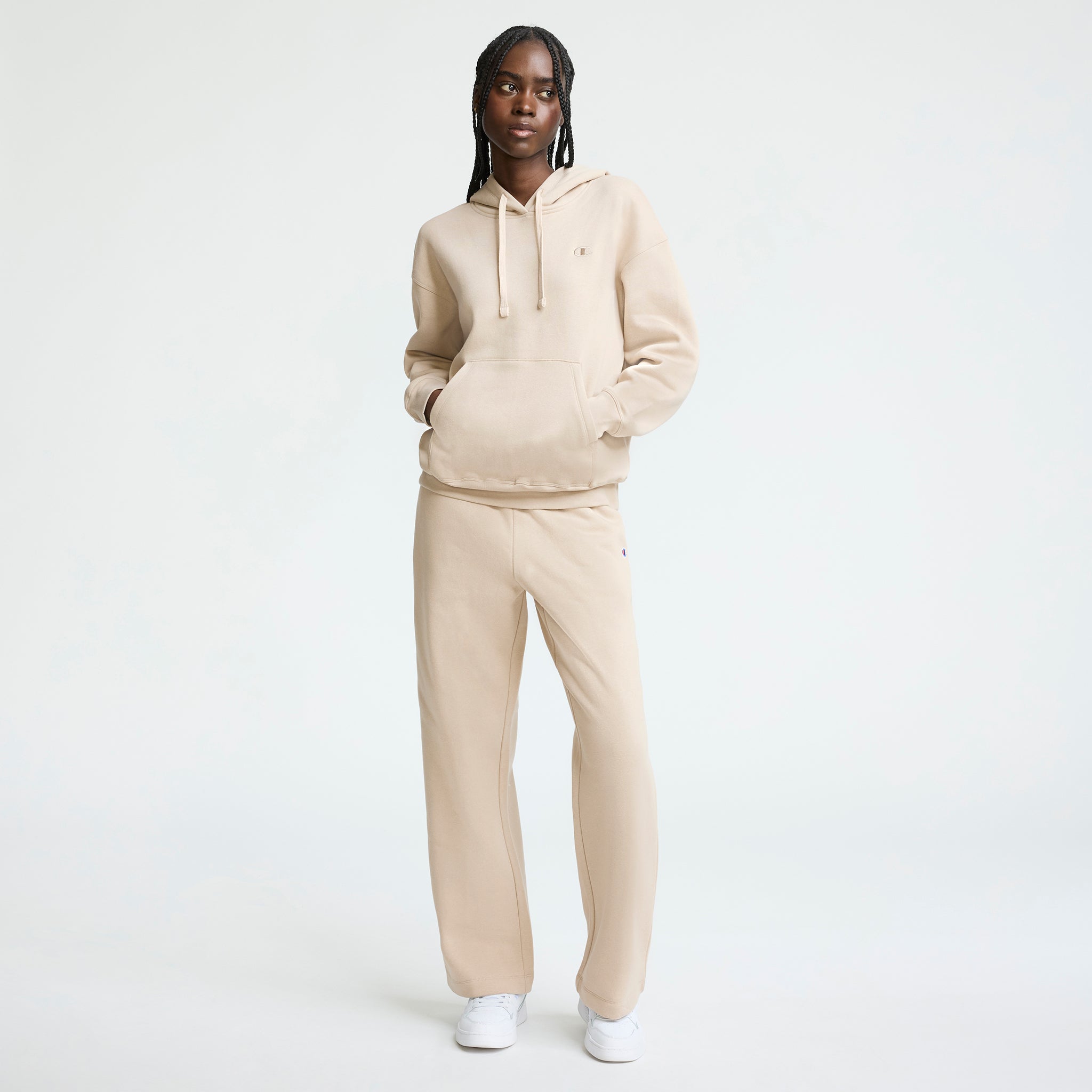 Small C Freshman Powerblend Hoodie - Image 4