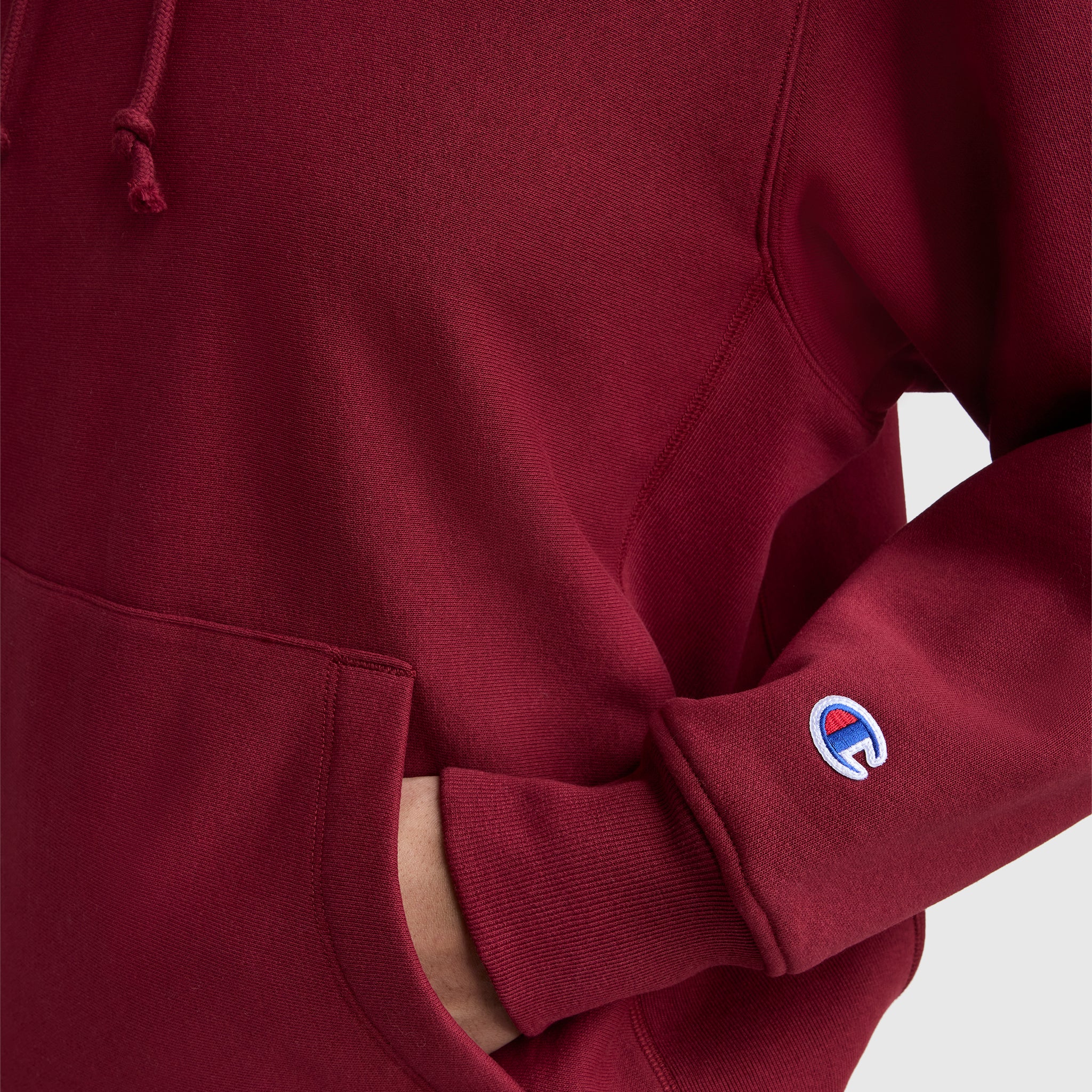Reverse Weave Hoodie Sweatshirt - Image 4