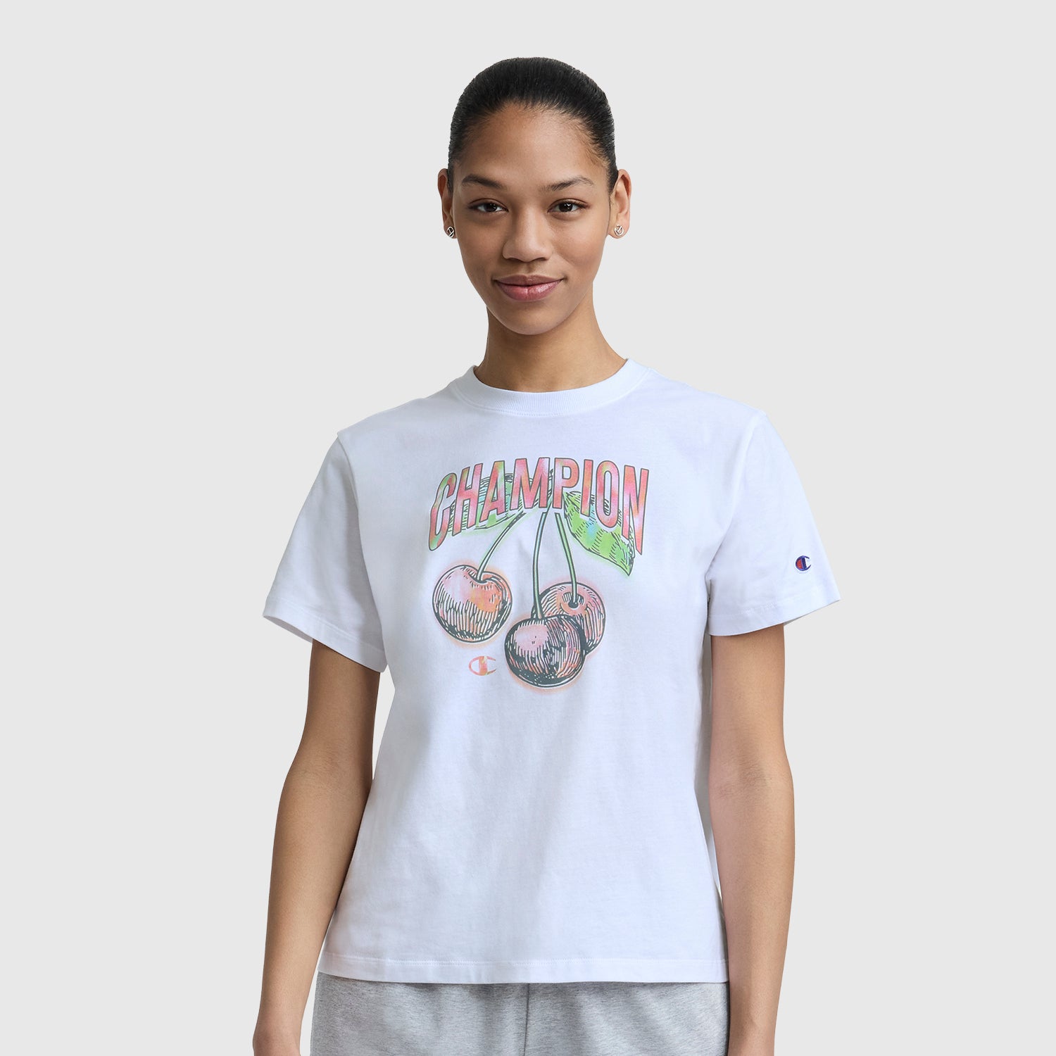 Cherry On Top Graphic T-Shirt. C Logo