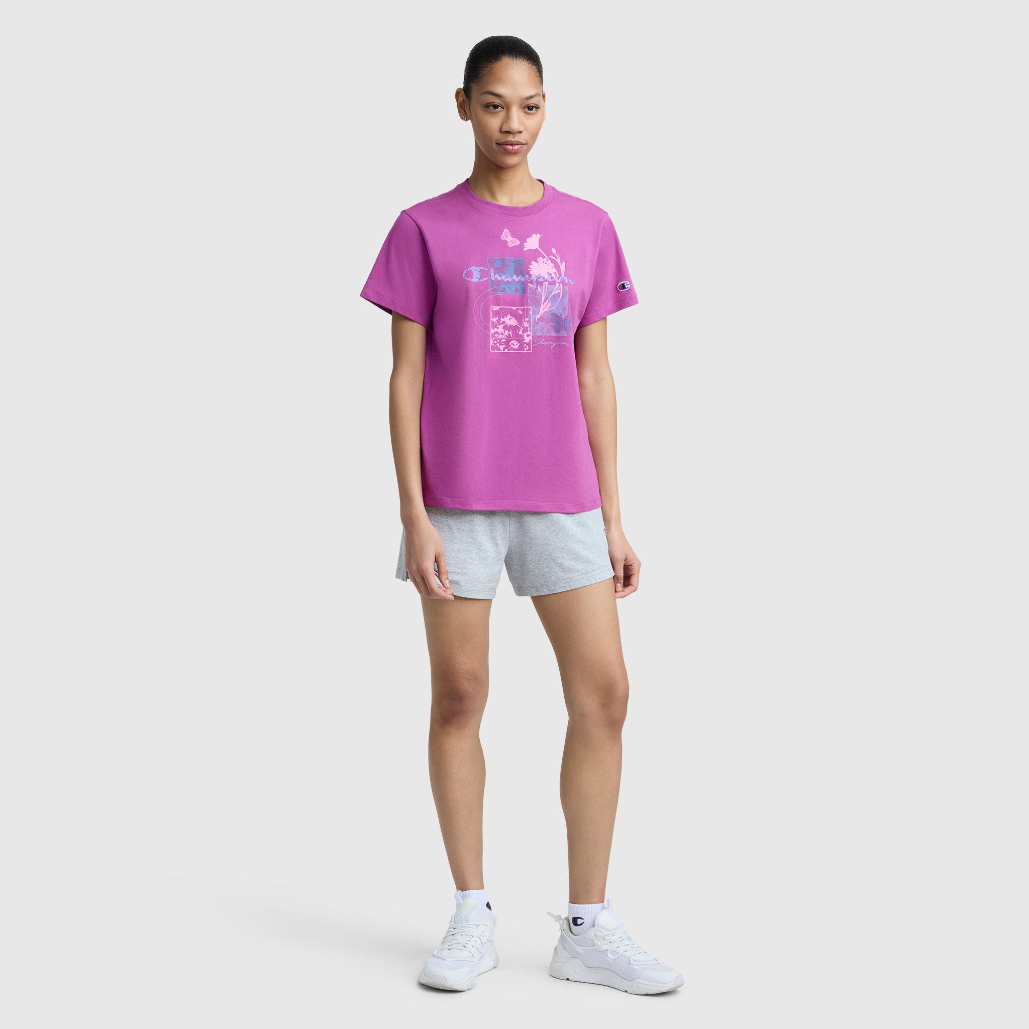 Butterfly Collage Graphic T-Shirt. C Logo - Image 4