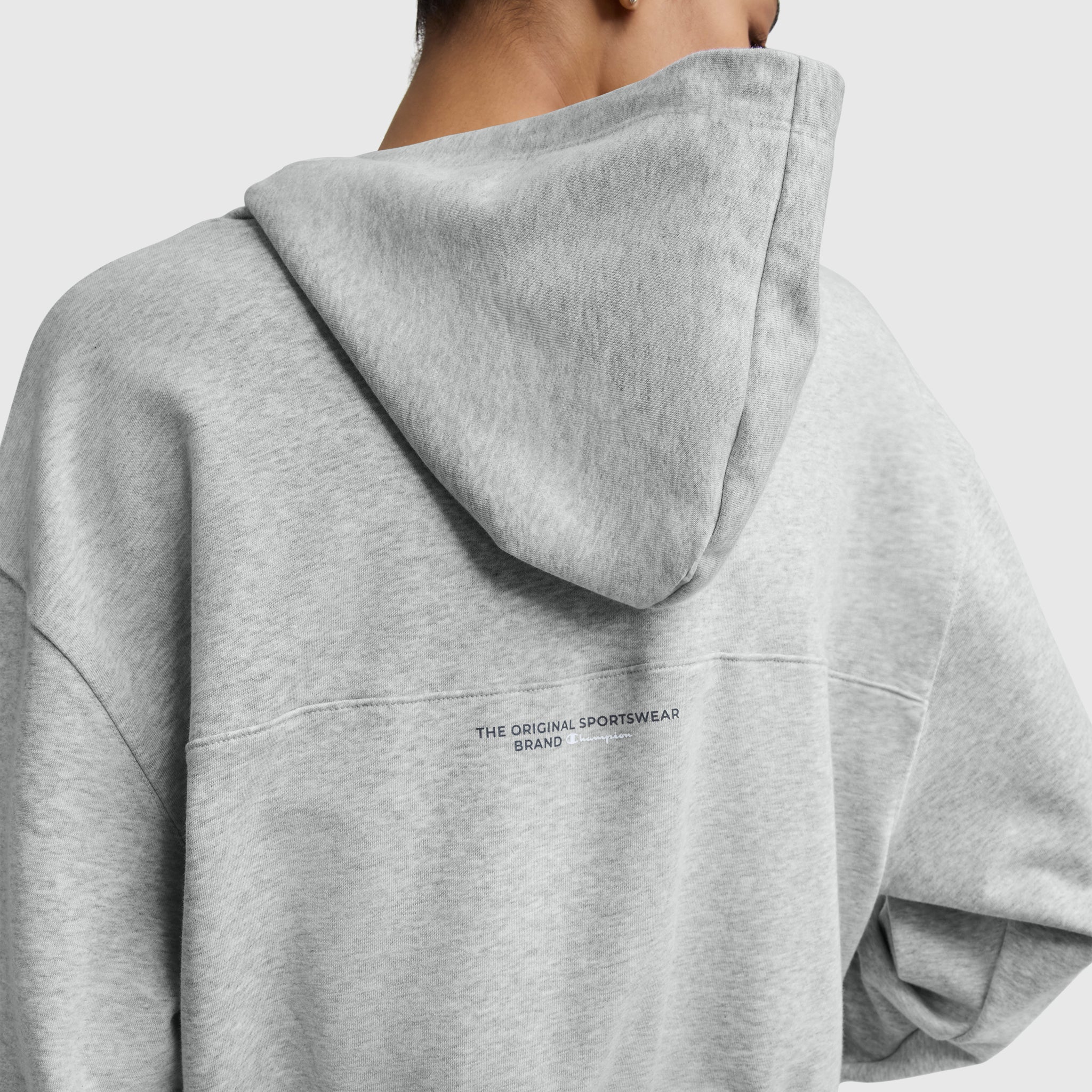 Tackle Lace Front Hoodie. Tonal Embroidered C Logo - Image 6